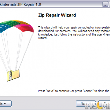 Περισσότερες πληροφορίες για "DiskInternals ZIP Repair Tool"