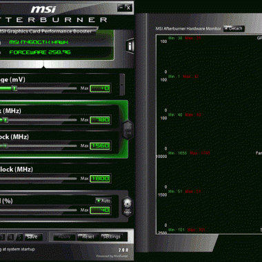 Περισσότερες πληροφορίες για "MSI Afterburner Version"