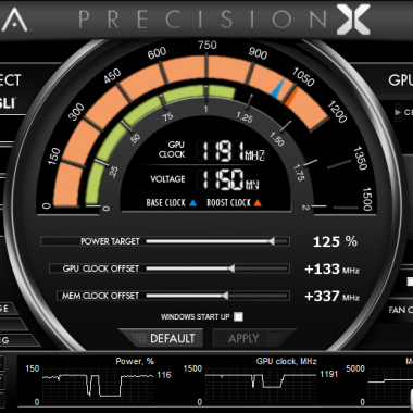 Περισσότερες πληροφορίες για "EVGA Precision Χ"