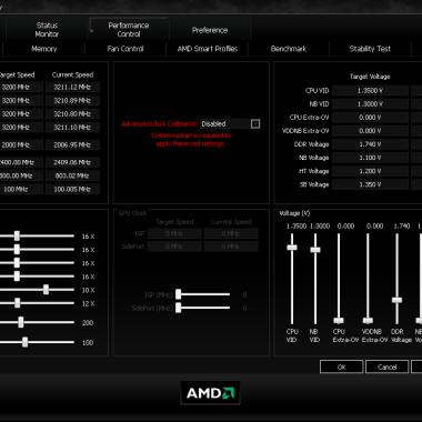 Περισσότερες πληροφορίες για "AMD overdrive"