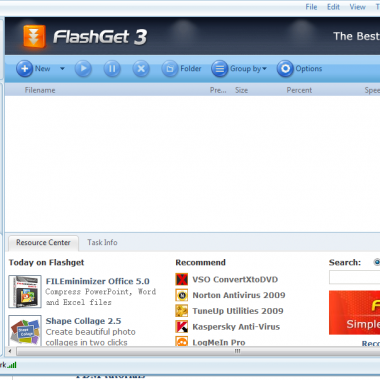 Περισσότερες πληροφορίες για "FlashGet"